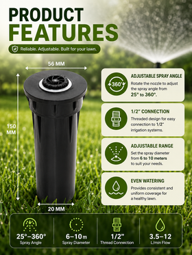 Solar-Powered Automatic Drip Irrigation Kit