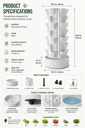 Universal Faucet Adapter Set for Garden Hose & Drip Irrigation Systems